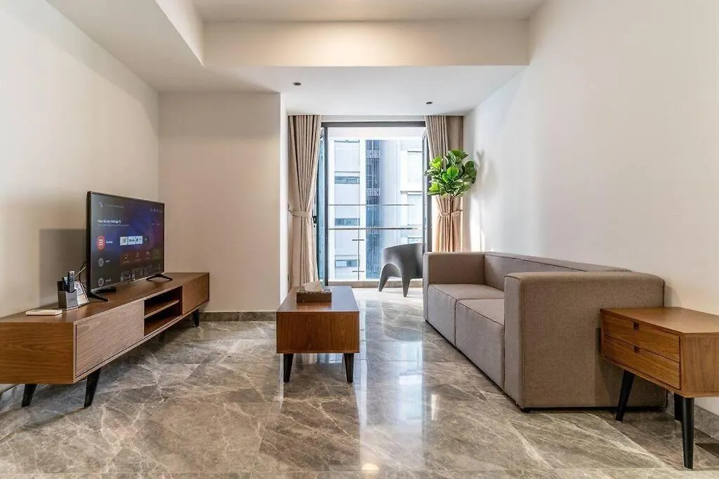 Luxury Family Gathering@D1/Ben Thanh/Bui Vien/Pool Ho Chi Minh-stad Appartement
