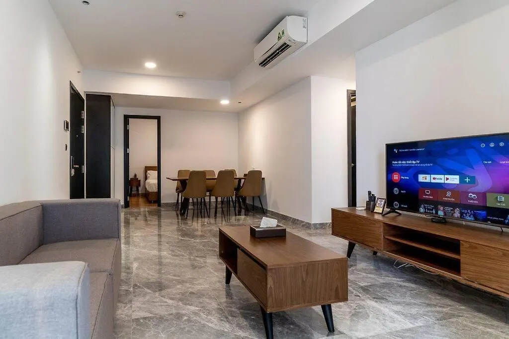 Appartement Luxury Family Gathering@D1/Ben Thanh/Bui Vien/Pool Ho Chi Minh-stad